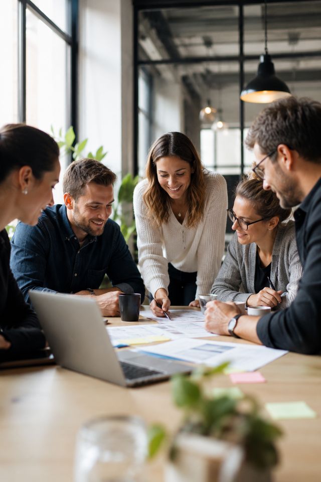 Illustration — Entreprises et équipes